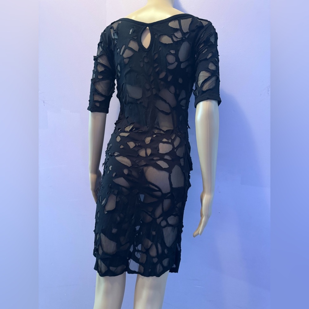 Nocturne Duo Sculpted Ruched Two-Piece Dress - Picture 6 of 13